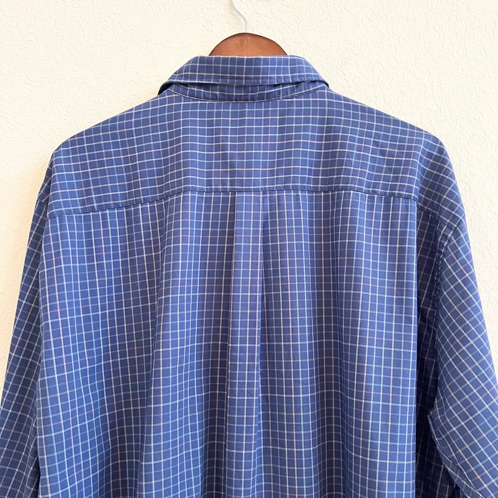 Peter Millar Crown Pattern Lite Grid Check Button… - image 9